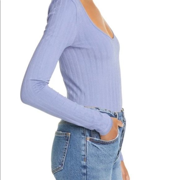 NWT FREE PEOPLE Lucky You Layering Top M/L - Picture 6 of 6